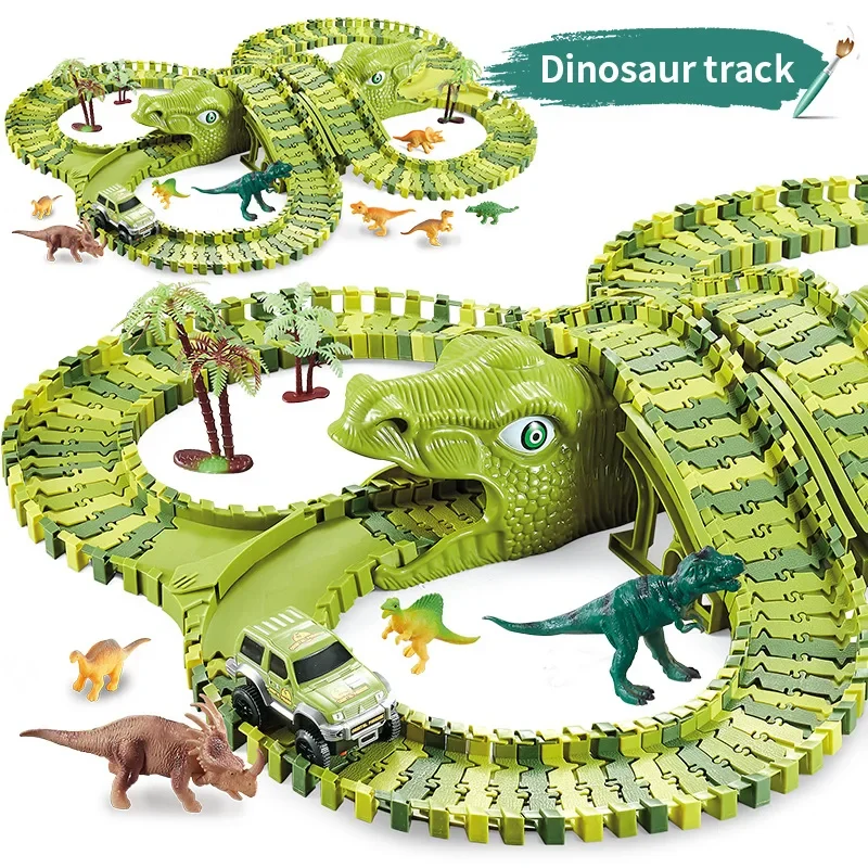 DinoWorld Leikkirata | Eeppinen seikkailu - Interaktiivinen dino-leikkiminen