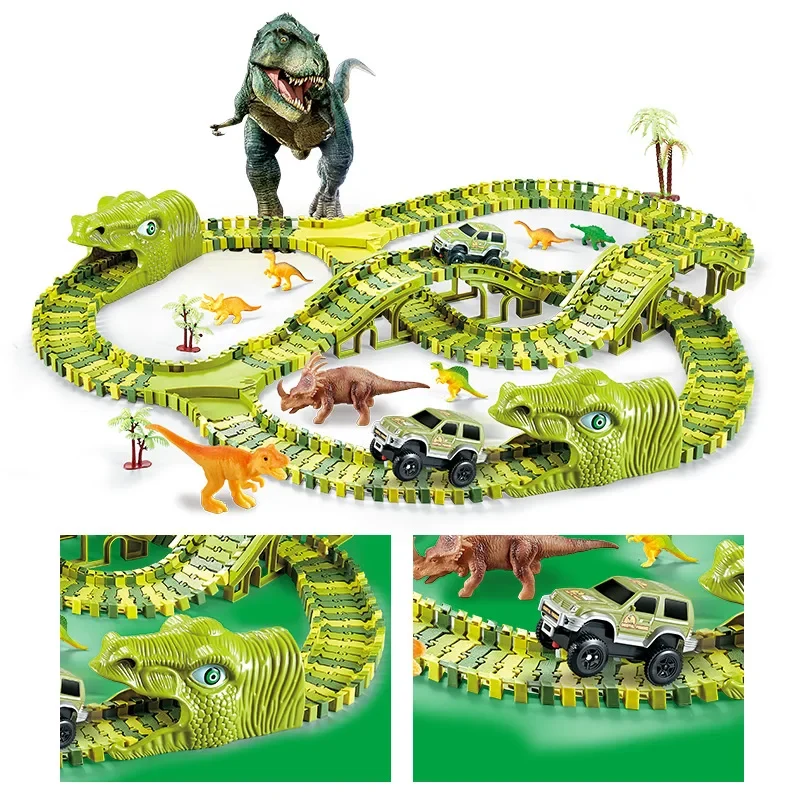 DinoWorld Leikkirata | Eeppinen seikkailu - Interaktiivinen dino-leikkiminen