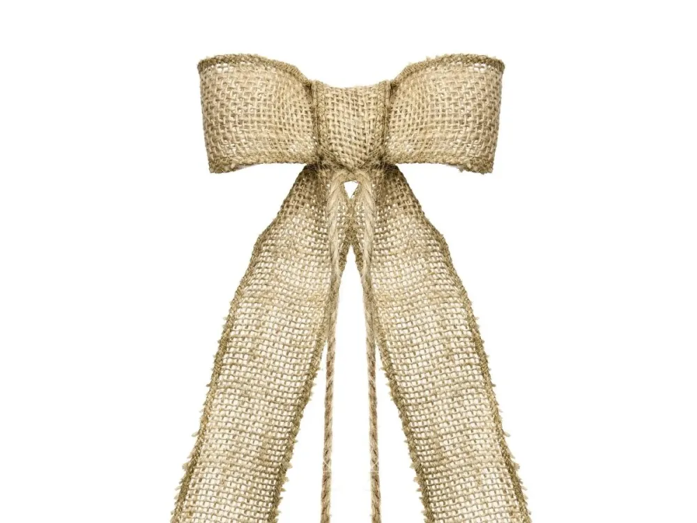 Auton koristelu setti häät Burlap Bows