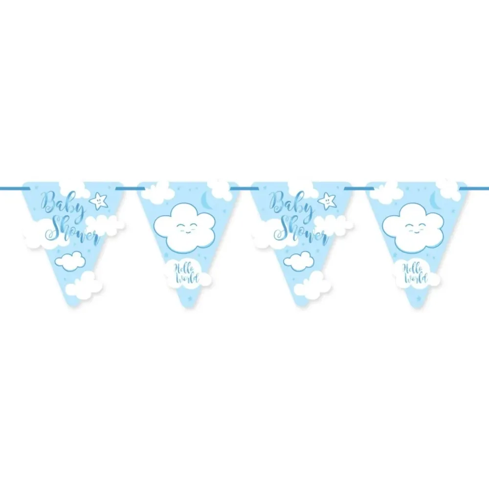 Baby Shower Poika Garlands 6m