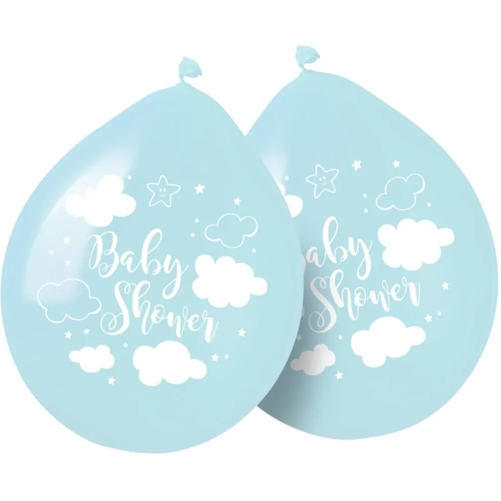Baby Shower Poika ilmapallot 30cm 8kpl