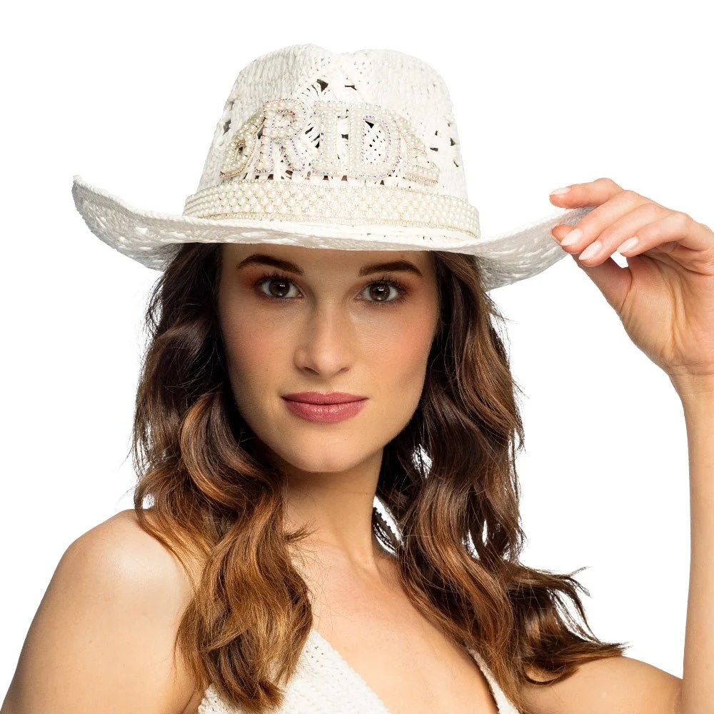 Hattu cowboy Summer 'Morsian'
