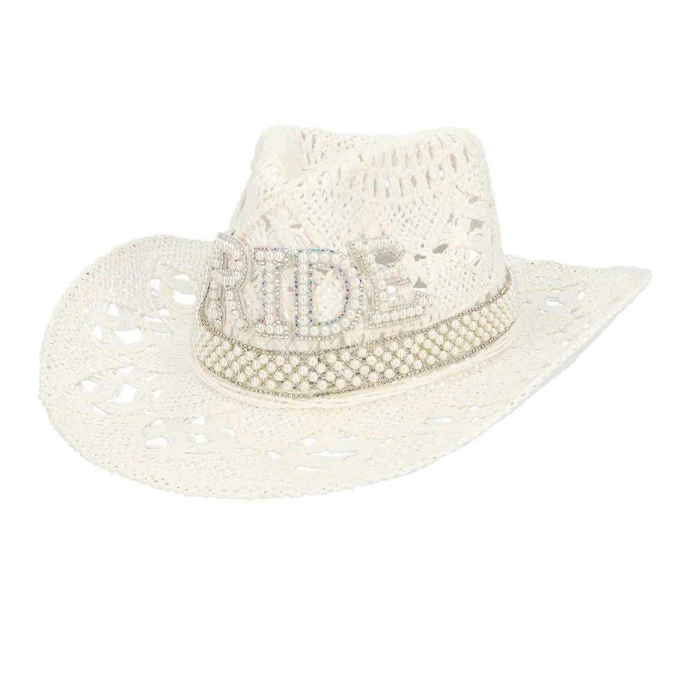 Hattu cowboy Summer 'Morsian'