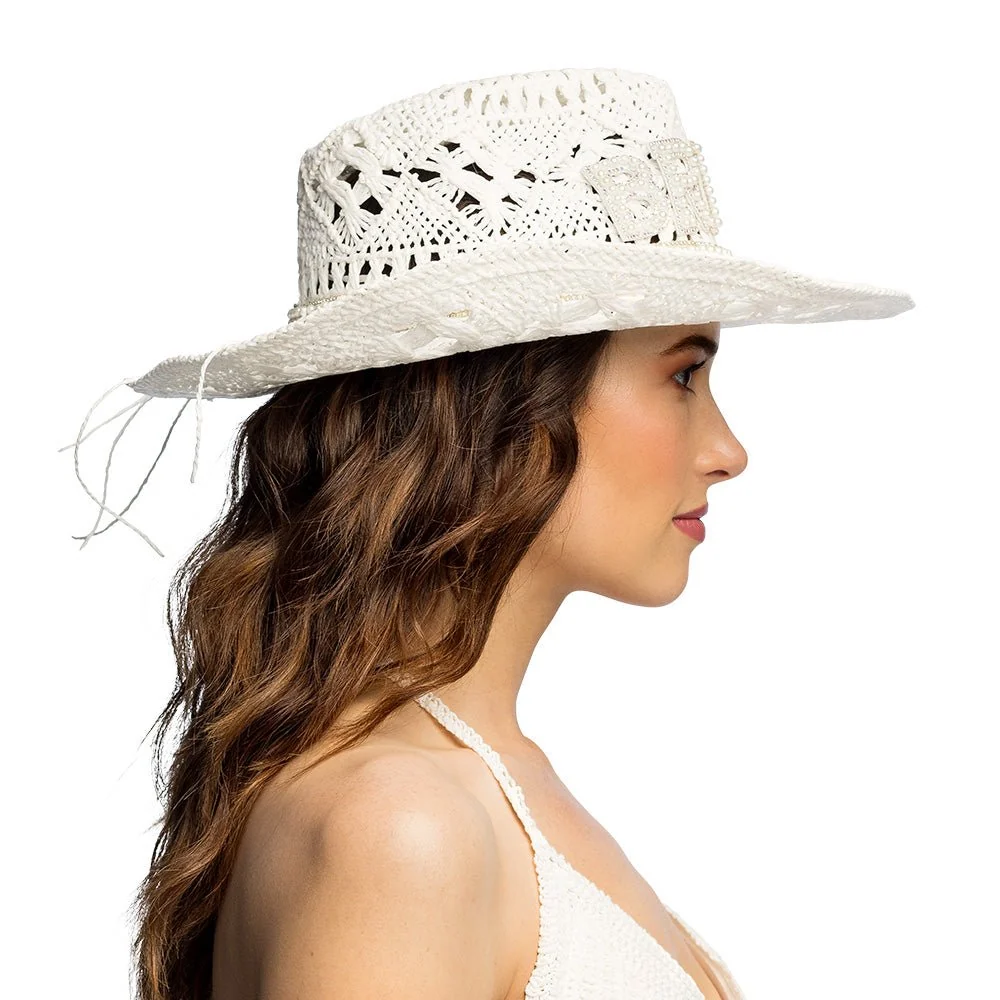 Hattu cowboy Summer 'Morsian'