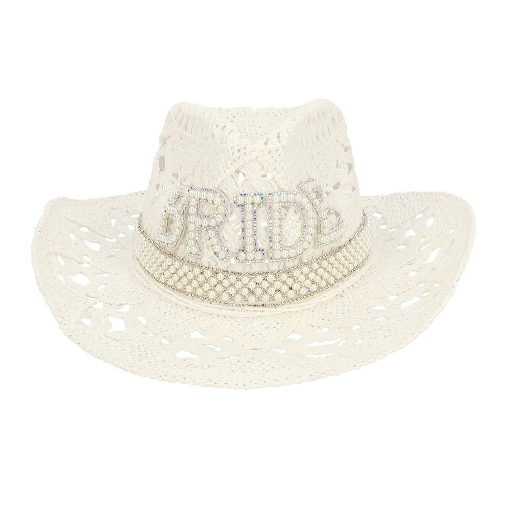 Hattu cowboy Summer 'Morsian'