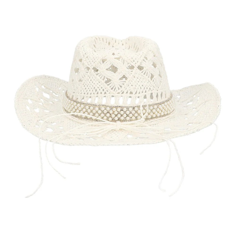 Hattu cowboy Summer 'Morsian'