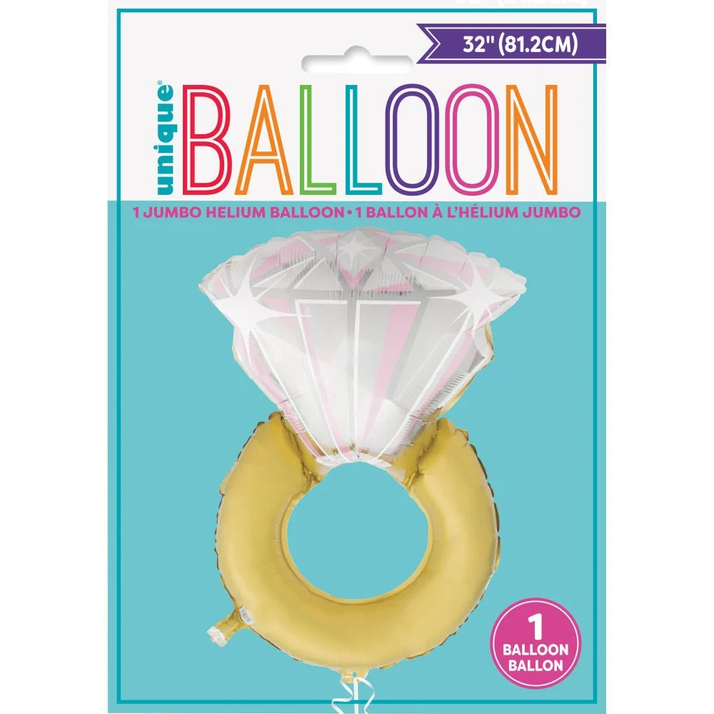 Helium ilmapallo Diamond XL 81cm tyhjä