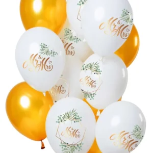 Hääilmapallot Mr & Mrs 30cm 12kpl 12kpl
