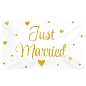 Häälippu Just Married Xxl 1.5m