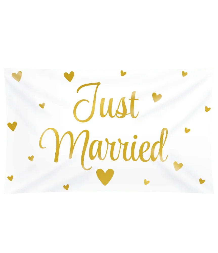 Häälippu Just Married Xxl 1.5m