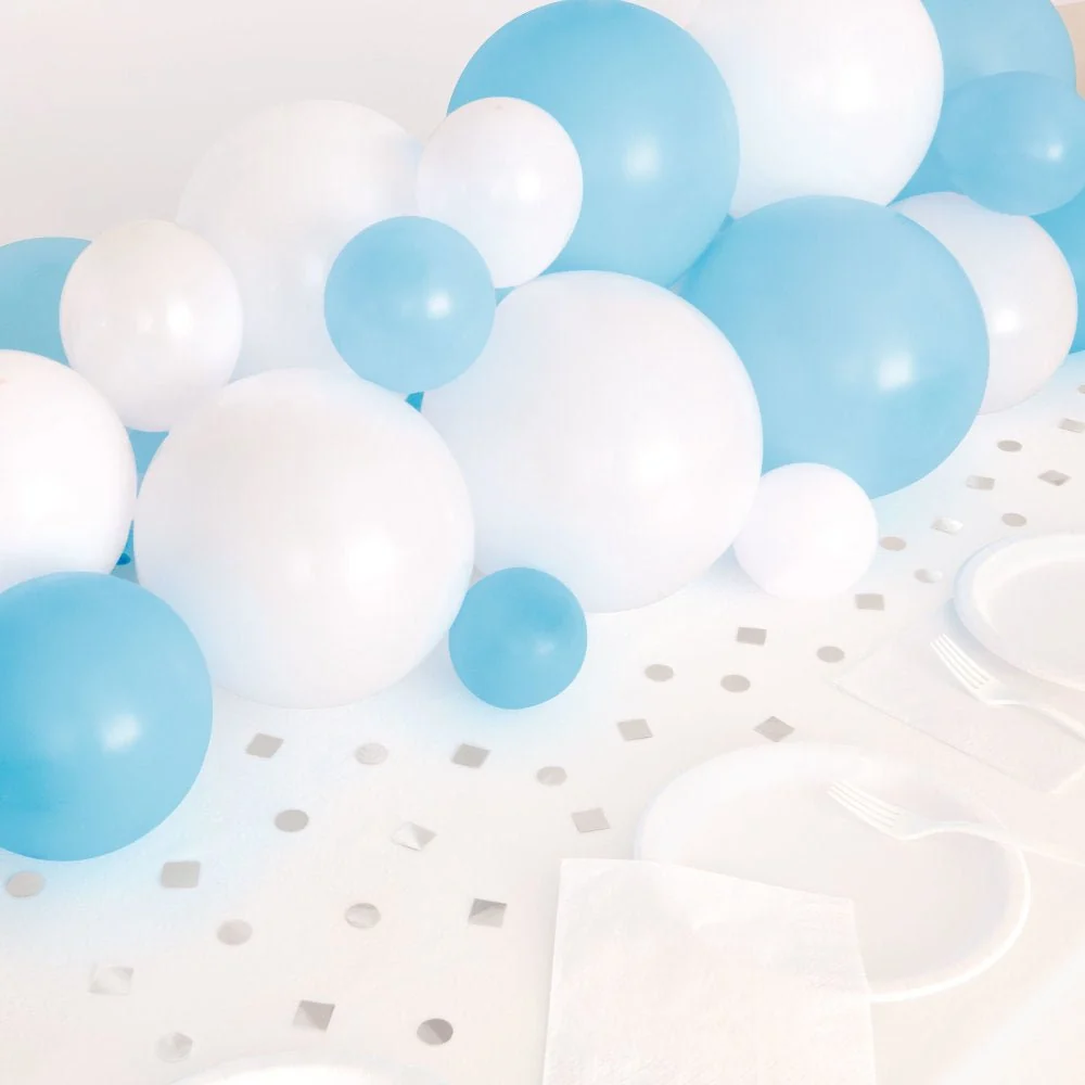 Ilmapallo Garland koristelu Set Blue