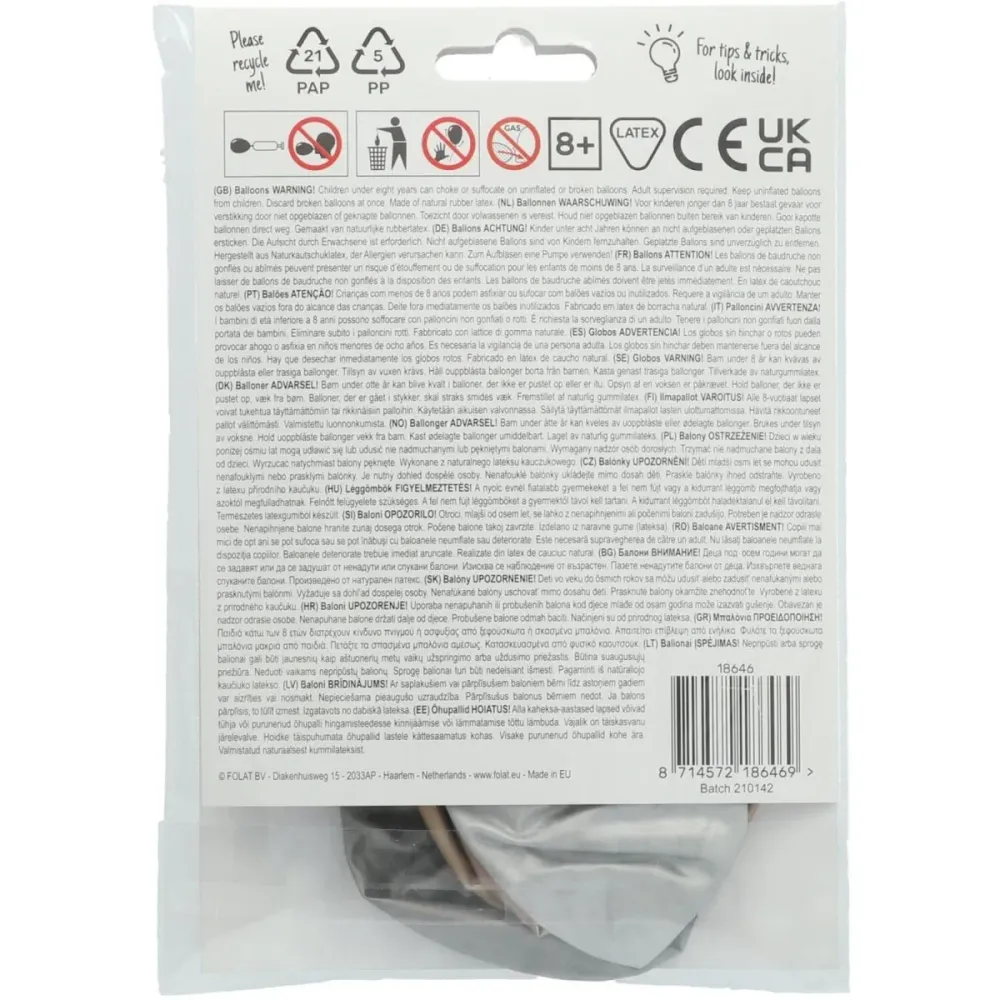 Ilmapallot onnittelut 33cm 4kpl