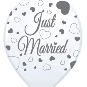 Just Married ilmapallot 30cm 8kpl
