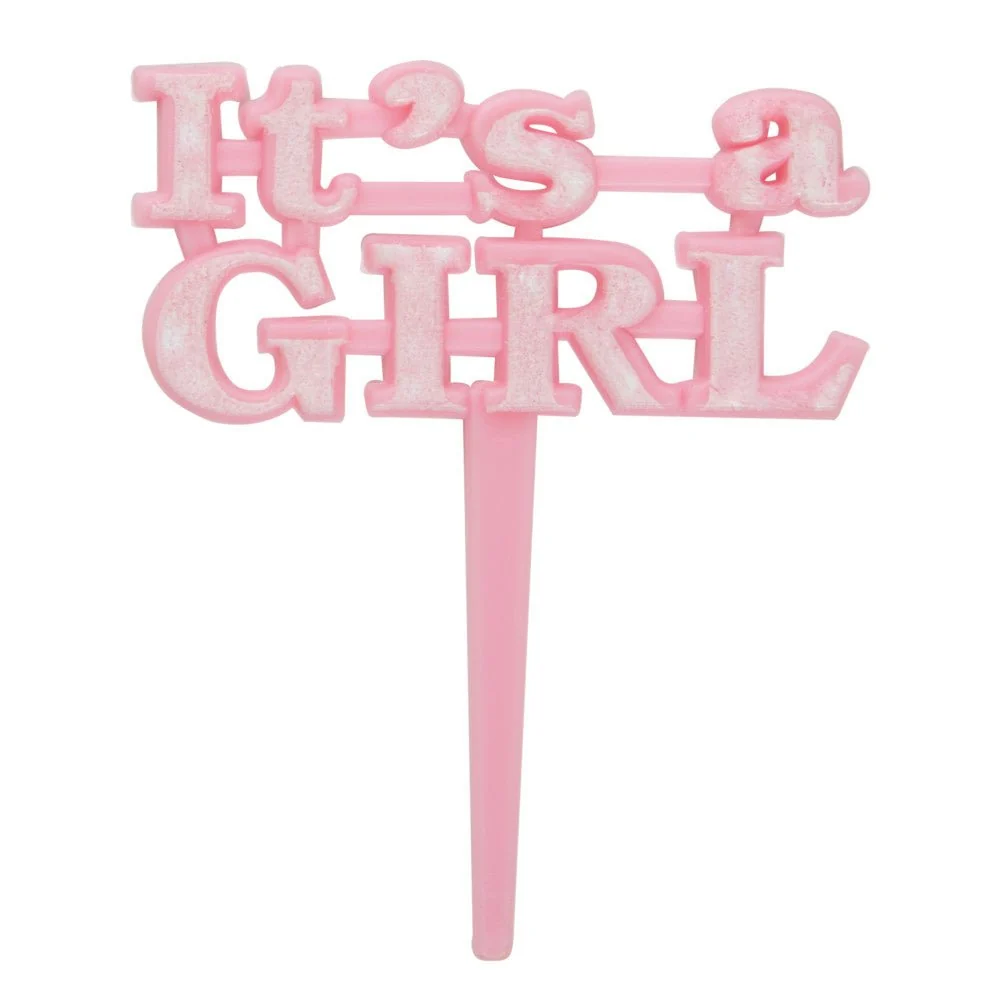 Kakunpäällyste It's Girl Pink 8kpl