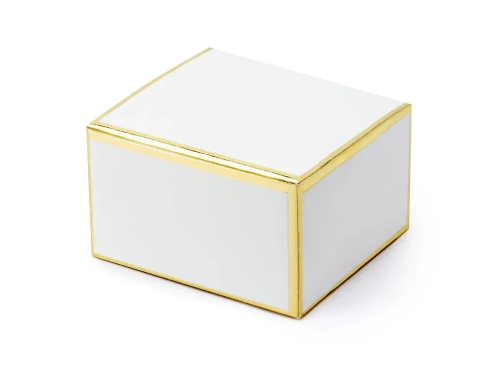 Lahjapakkaukset Border Gold 6cm 10kpl