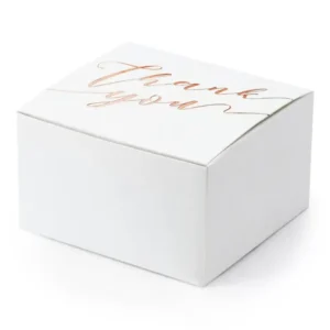 Lahjapakkaukset Kiitos Rose Gold 6cm 10kpl