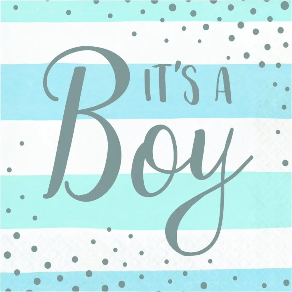 Lautasliinat It's Boy 33cm 16kpl