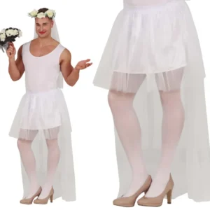Morsian Tutu Miehet 80cm