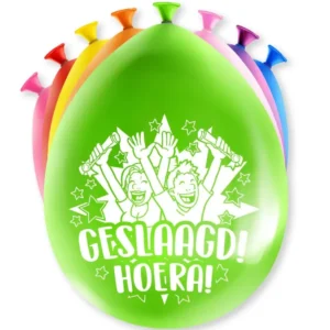 Onnistunut ilmapallot Hurraa 30cm 8kpl