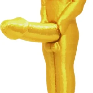 Polttarit patsas kultainen 20cm