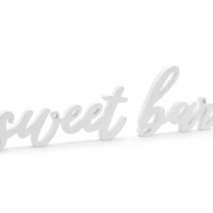 Pöydän koriste Sweet Bar Valkoinen 37cm