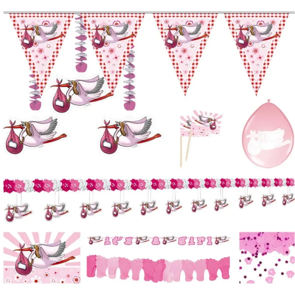 Syntymä tyttö osapuoli Pack