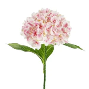 Vaaleanpunainen tekokukka Hortensia 69cm
