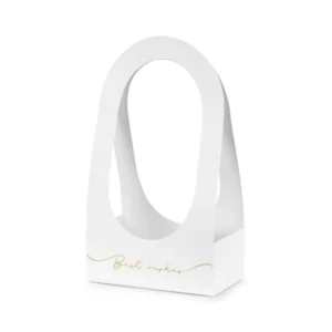 Valkoinen juhla laatikko Kukka laatikko Parhaat toiveet 38cm