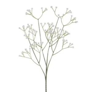 Valkoinen tekokukka birkankukka 62cm