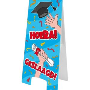 Varoitusmerkki ohitettu sarjakuva 58cm