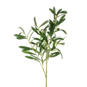 Vihreä väärennetty oliivin oksa 91cm