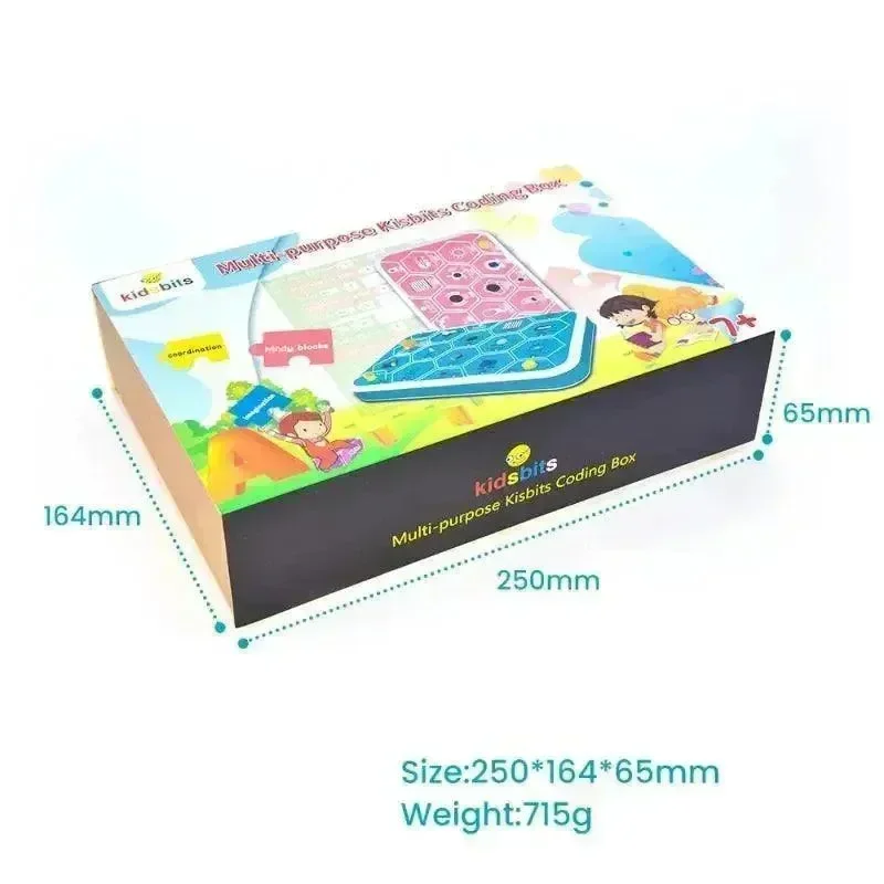 KeyeStudio Kidsbits Maker Coding Box V1.0 Aloituspakkaus Arduino STEM 7+