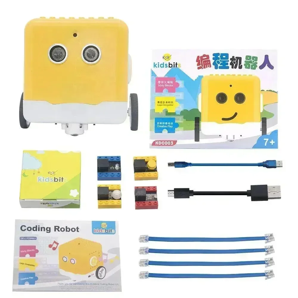 KeyeStudio Kidsbits Monikäyttöinen ohjelmointirobotti Arduinolle