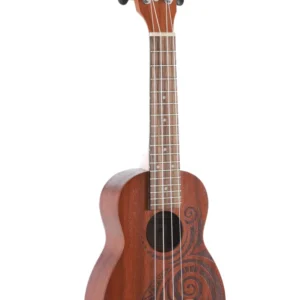 GEWA Soprano ukulele Manoa Tattoo - Soprano (Maori Design)