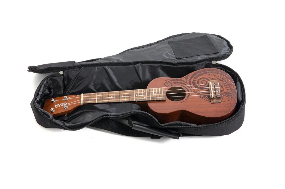 GEWA Soprano ukulele Manoa Tattoo - Soprano (Maori Design)