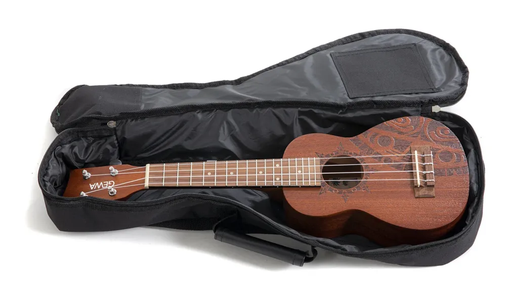 GEWA Soprano ukulele Manoa Tattoo - Soprano (Inca Design)