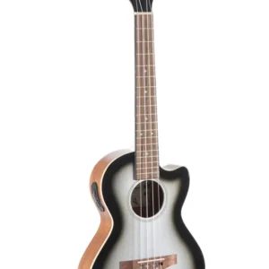 GEWA Tenor E-Acoustic Ukulele Manoa Roadie - E- Tenor (Silver Shadow)