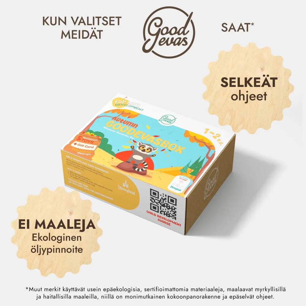 Kevään leikkipaketti (1–2 vuotta) — GoodevasBox