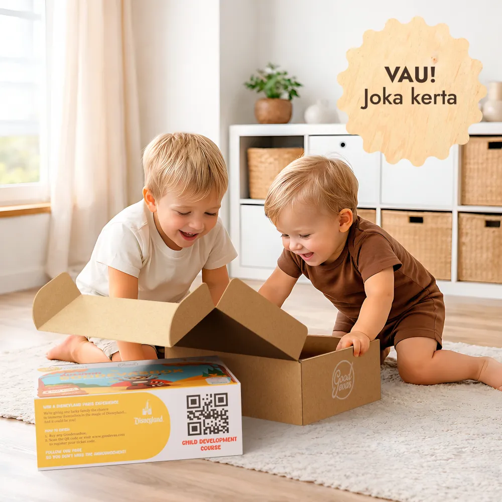 Vuosittainen leikkipakettitilaus (3–4 vuotta) — GoodevasBox