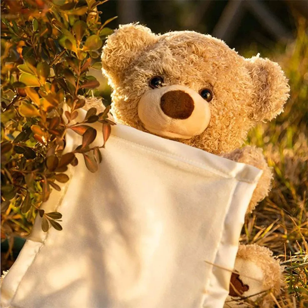 PeekabooBear | Halittava & Interaktiivinen - Kurkistusleikkikarhu