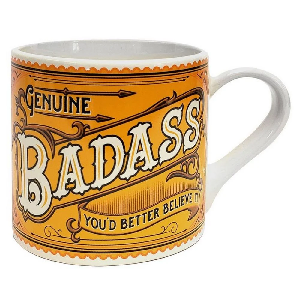 Trixie ja Milo - Badass -keraaminen muki