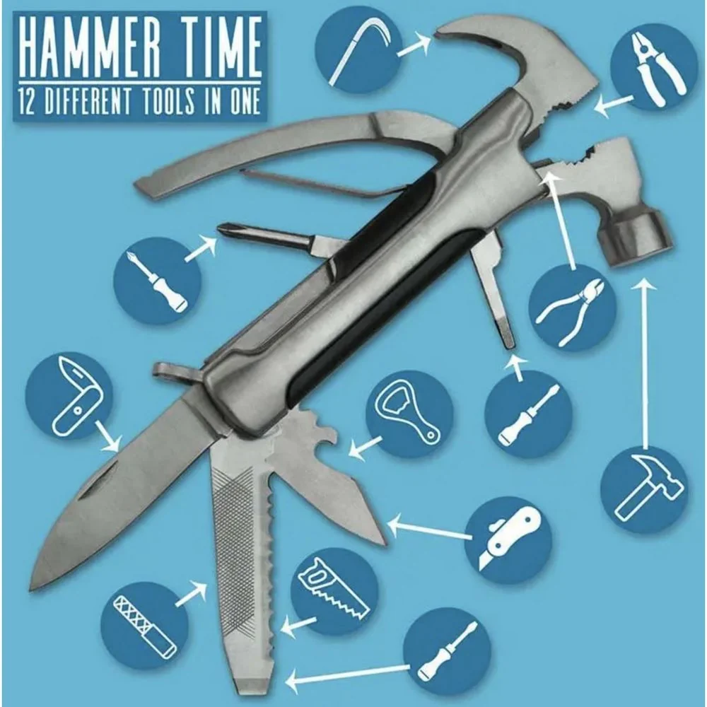 Trixie ja Milo Hammer Time - Pocket Multi -työkalu