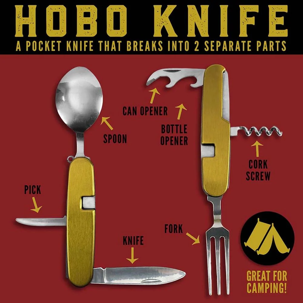 Trixie ja Milo Hobo Knife - Camper Multi -työkalu