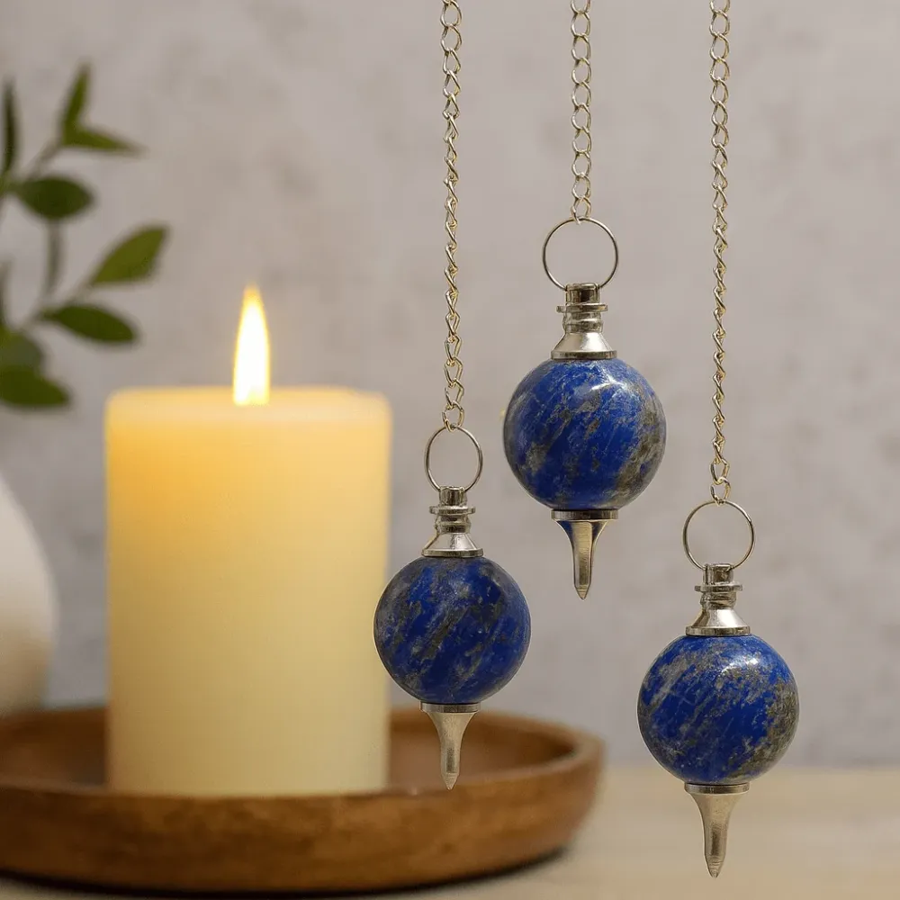Lapis-kristallipallo heiluri