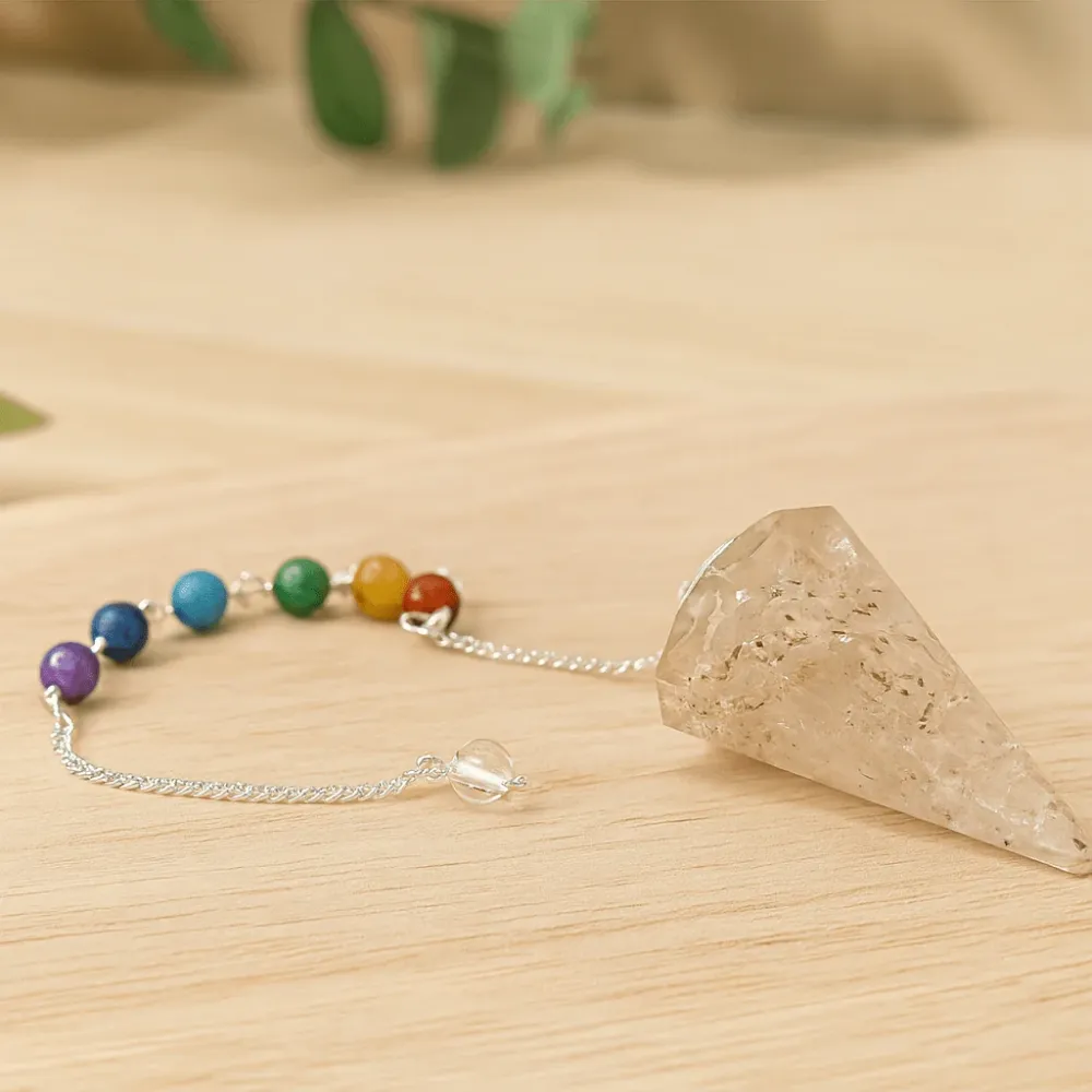 Orgonite dowsing -heiluri ruusukvartsi chakra