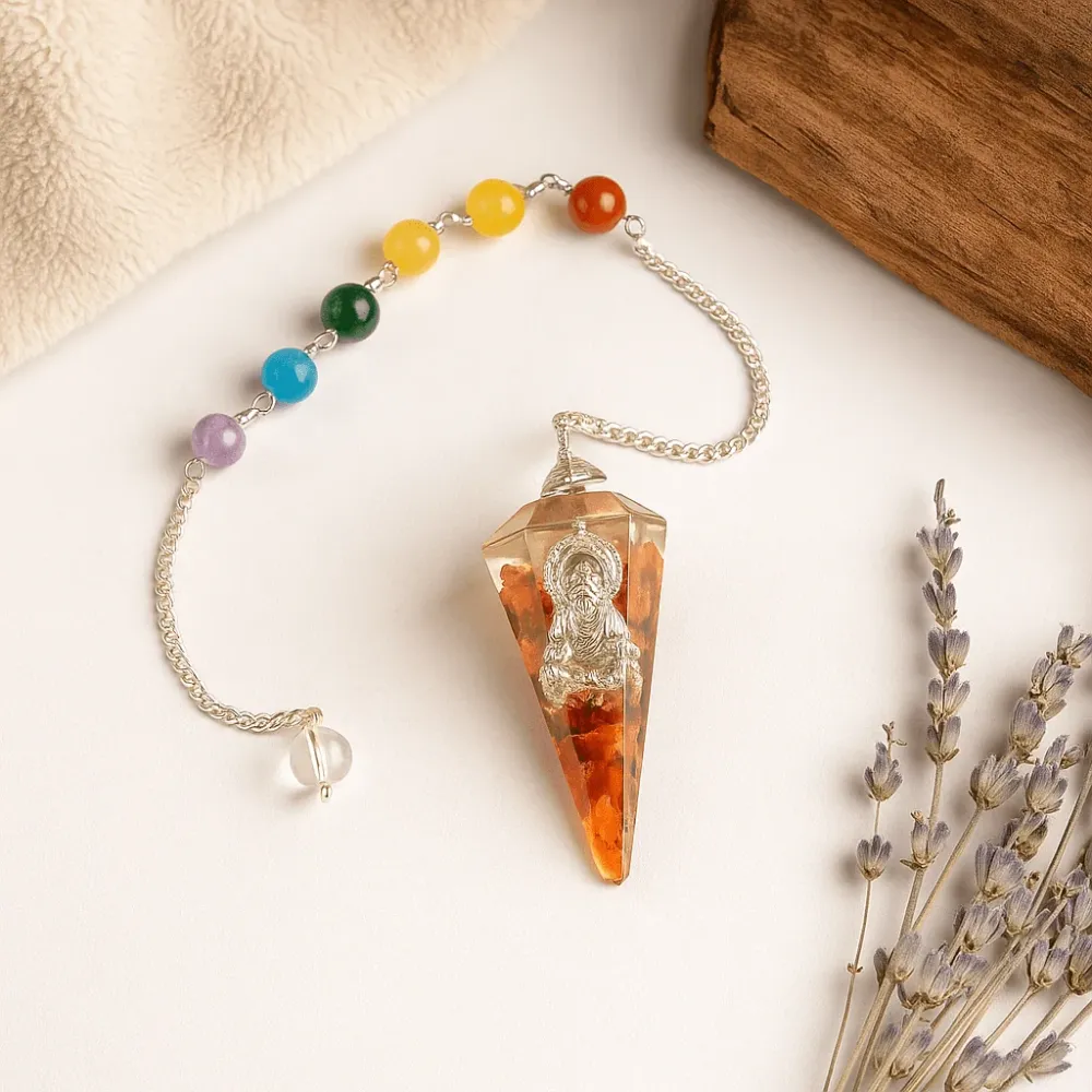 Orgonite-chakra dowsing-heitin Buddha