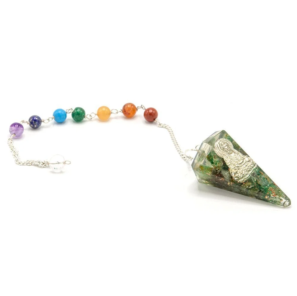 Orgonite-chakra dowsing-heitin Buddha