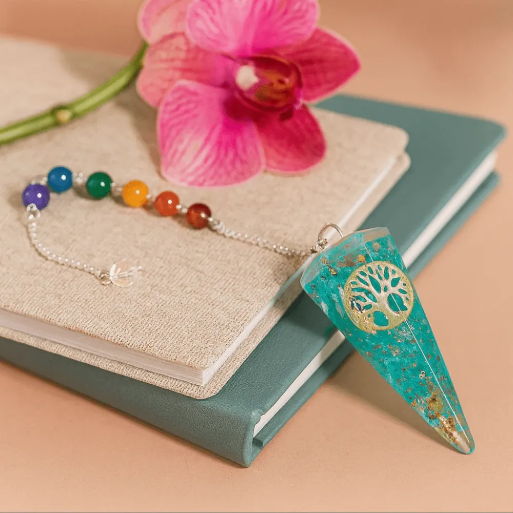 Orgonite-chakra dowsing-heitin, elämänpuu