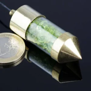 Peridot -heiluri - messinki