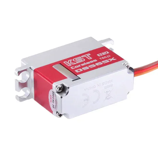 KST DS565X 8.4V HV digitaalinen metallivaihteinen peräservo 6.0Kgf.cm 0.04sek